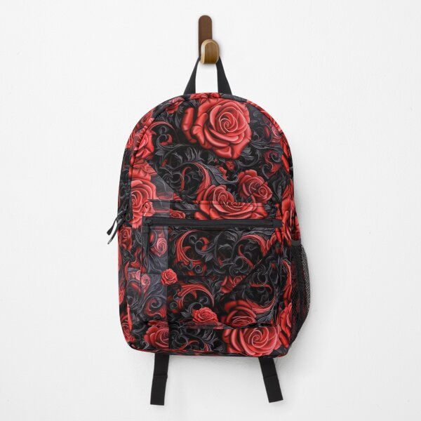 Item preview, Red, black roses designed and sold by Christopher William Eather.