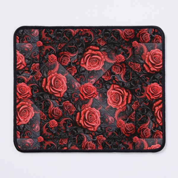 Item preview, Red, black roses  designed and sold by Christopher William  Eather.