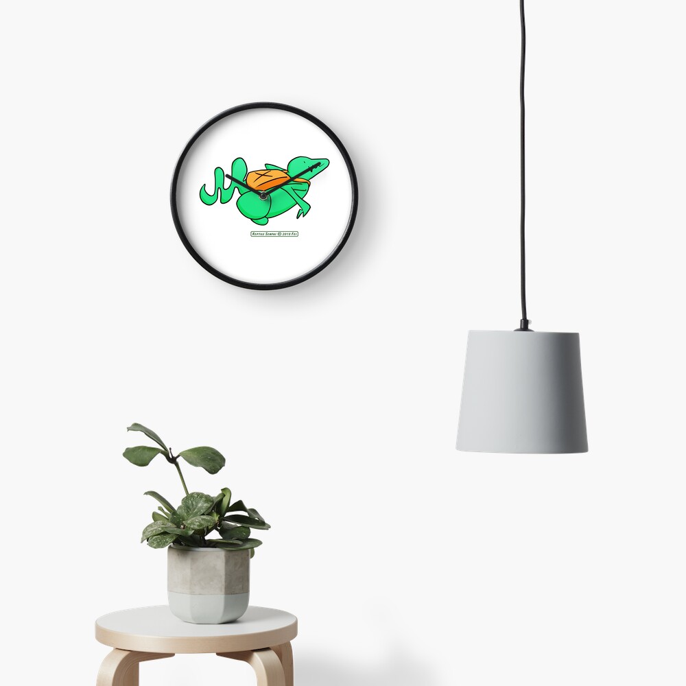 Item preview, Clock designed and sold by reptilesenpai.
