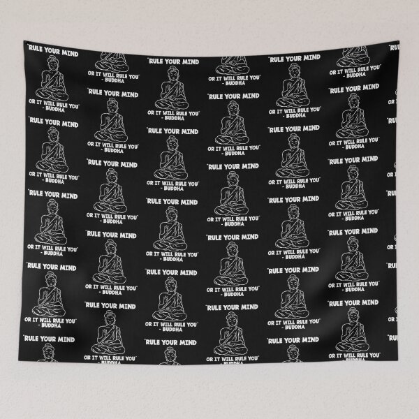 Item preview, Rule Your Mind Or It Will Rule You Buddha Yoga designed and sold by Pubi.