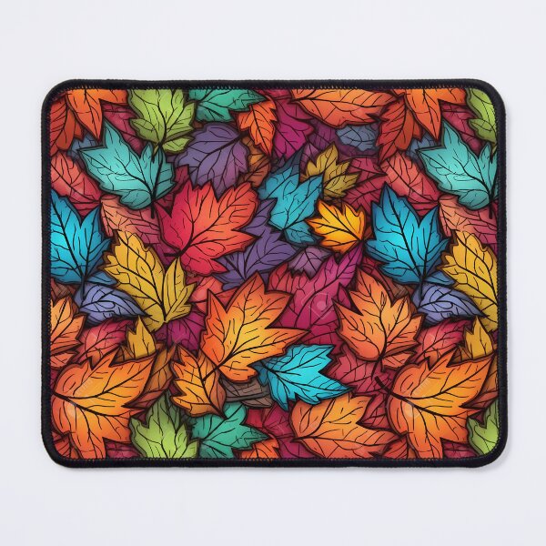 Item preview, Colorful Autumn Leaves - Tranquil Foliage Dance of the Forest - Golden Season designed and sold by Pixelboys.