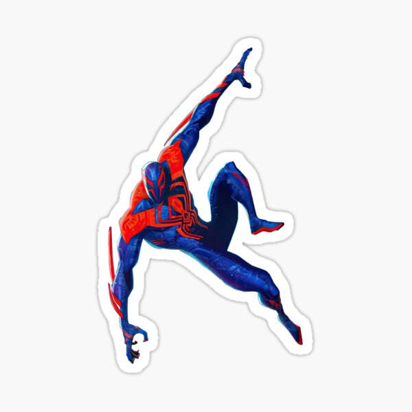Marvel Spidey and His Amazing Friends Decals - Set of 4 Miles Morales Spin Vinyl Stickers for Car Water Bottle Bike Helmet Laptop Skateboard - Marvel