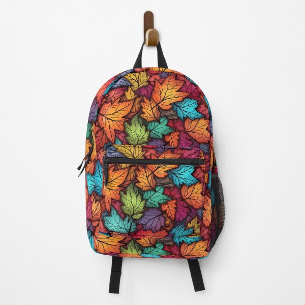 Item preview, Colorful Autumn Leaves - Tranquil Foliage Dance of the Forest - Golden Season designed and sold by Pixelboys.