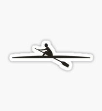 Single rower Sticker