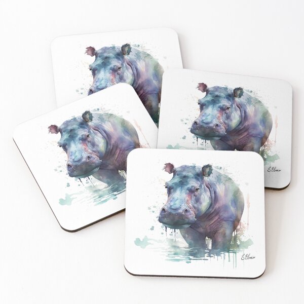 Item preview, Hippopotamus designed and sold by Sascha Ebmeier.