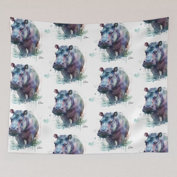 Item preview, Hippopotamus designed and sold by Sascha Ebmeier.
