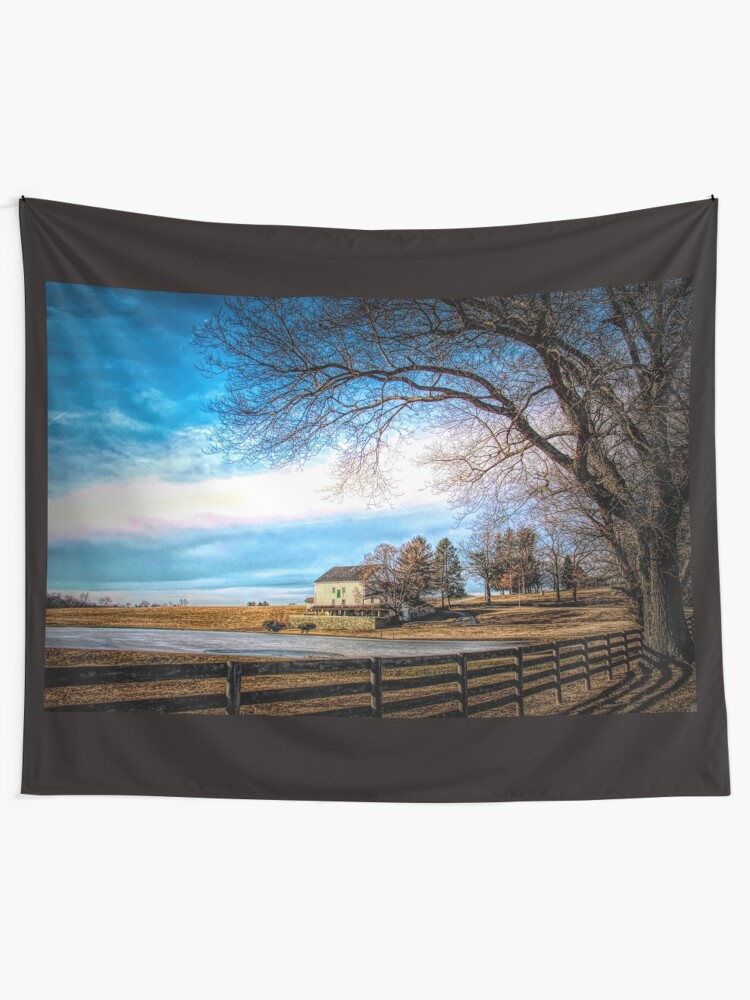 "Crebilly Farm, West Chester, Pennsylvania USA" Tapestry by 