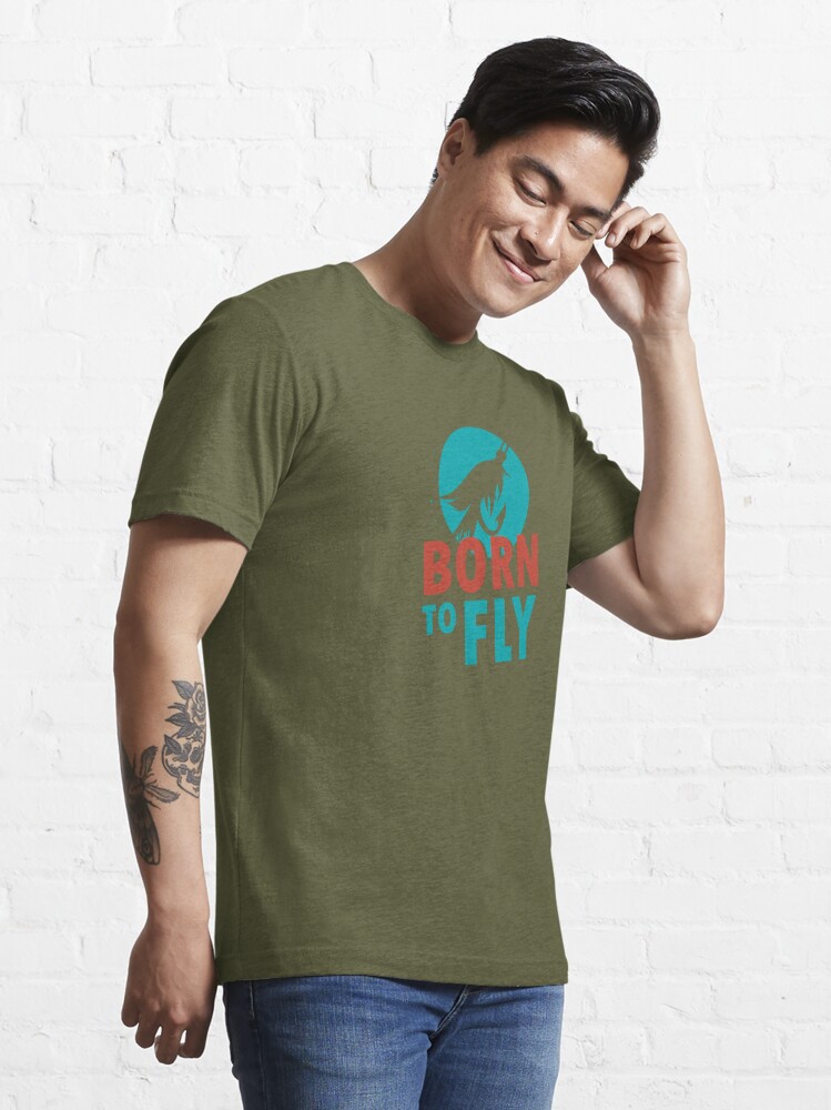 Born to Fly - Fly fishing Essential T-Shirt for Sale by goodtogotees