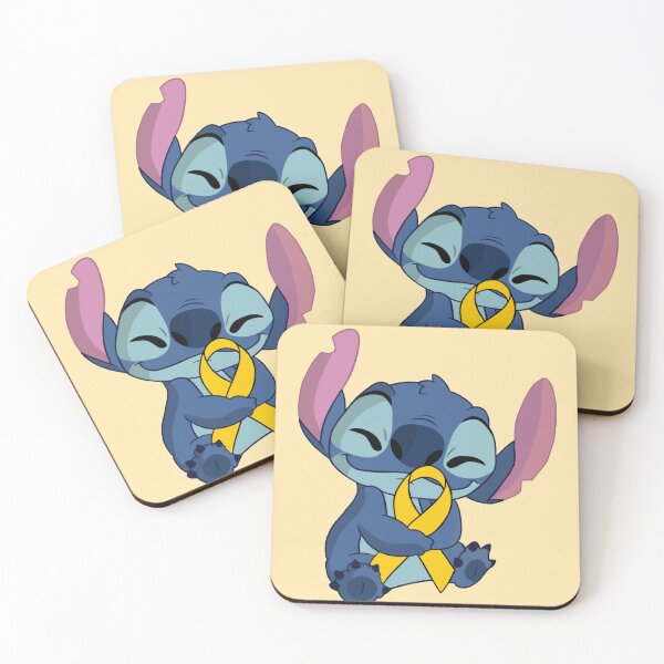 Item preview, Blue Alien Holding an Awareness Ribbon (Yellow) designed and sold by CaitlynConnor.