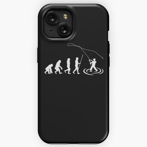 Fly Fishing Rising Sun Angler Fisherman Angling iPhone Case for
