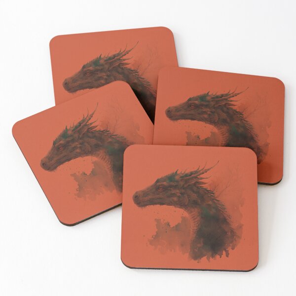 Item preview, Dragon Fantasy Art Watercolour designed and sold by druidwolfart.