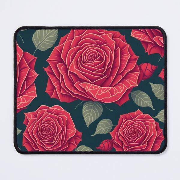 Item preview, Seamless patterns of rose designed and sold by pkk1designsart.
