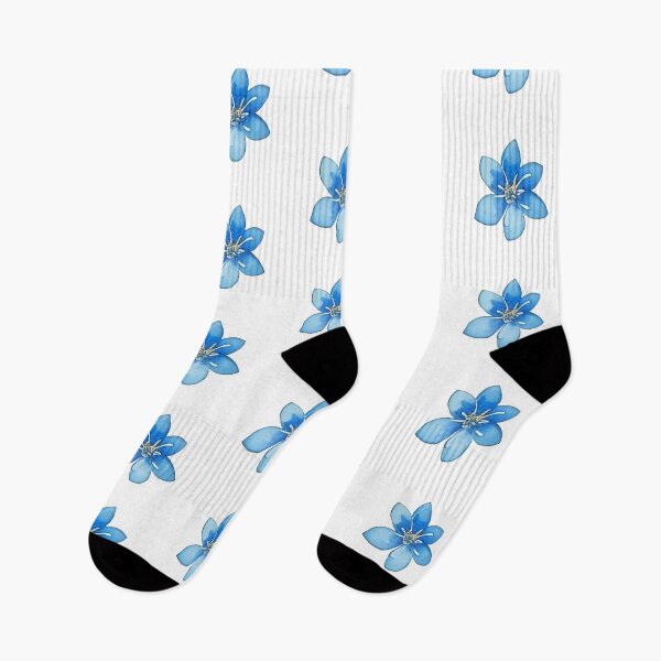 Item preview, Watercolor blue flower designed and sold by Jayjaynaenae.