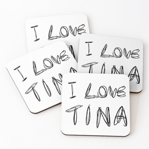 Item preview, I LOVE TINA designed and sold by koreanmood.