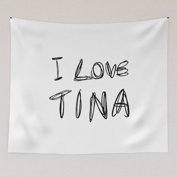 Item preview, I LOVE TINA designed and sold by koreanmood.