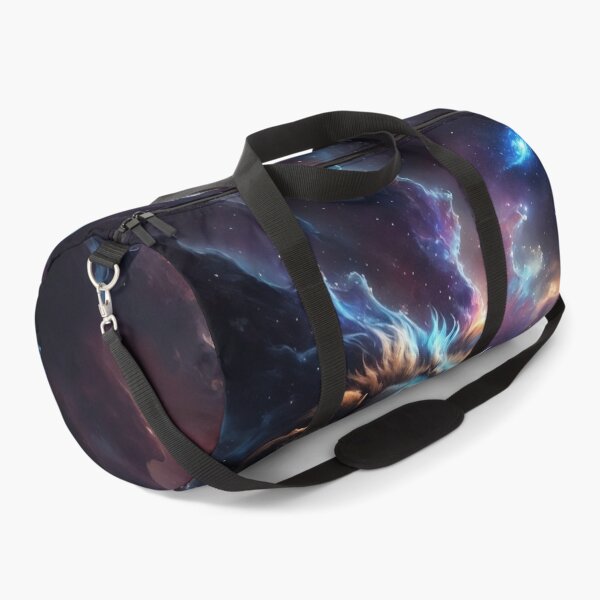 Item preview, Celestial Majesty: Digital Artwork of a Lion in a Space Nebula designed and sold by Biskit222.