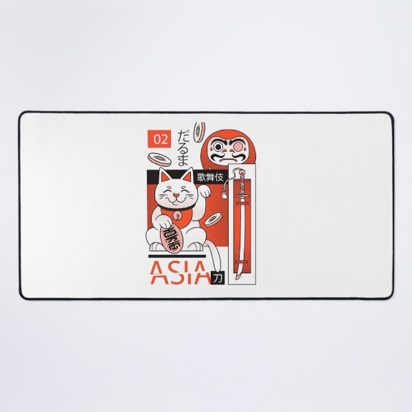 Item preview, Asian Style Cat Poster designed and sold by HaloedAngel.