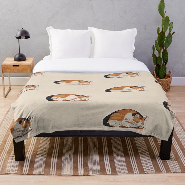 Item preview, Sleeping Japanese cat No.1 designed and sold by Talalarmmm.