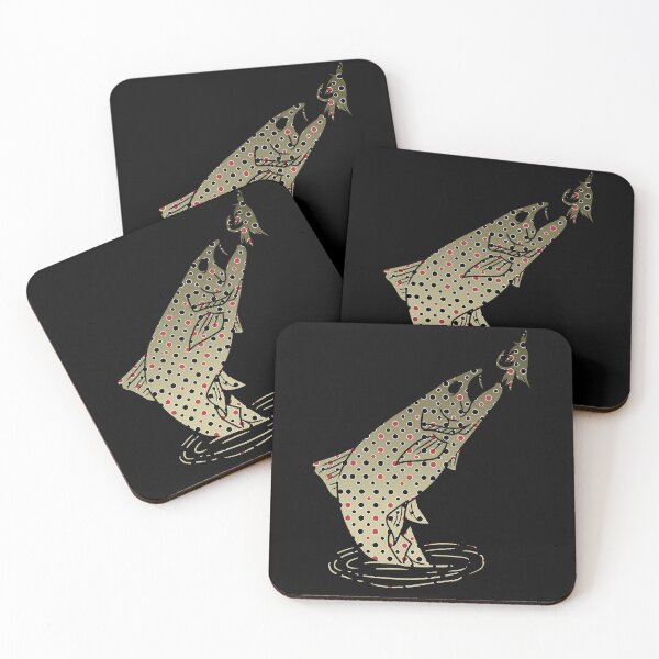 Item preview, Fly Fishing Rainbow Trout Angler Fisherman Angling designed and sold by Pubi.