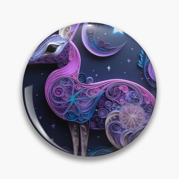 Artikelvorschau, Zodiac sign Capricorn. Colorful paper cut illustration. Zodiac background. entworfen und verkauft von aiphotosart.