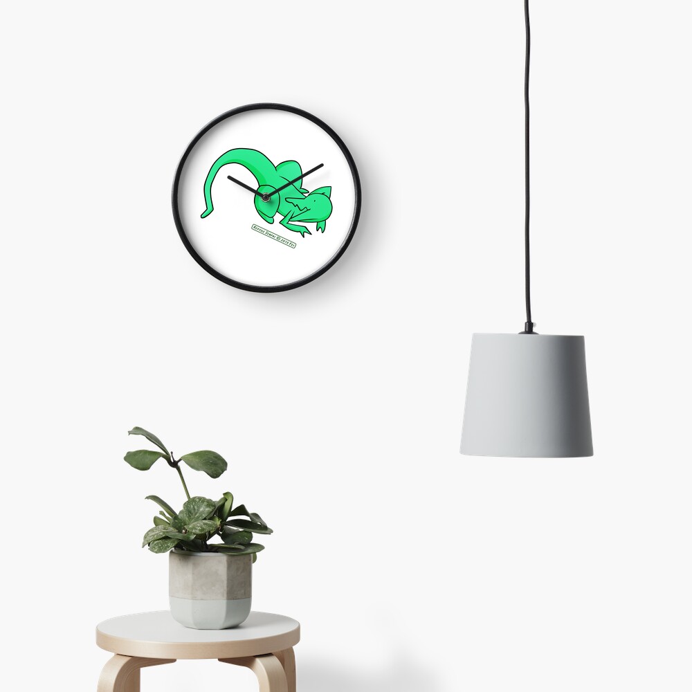 Item preview, Clock designed and sold by reptilesenpai.