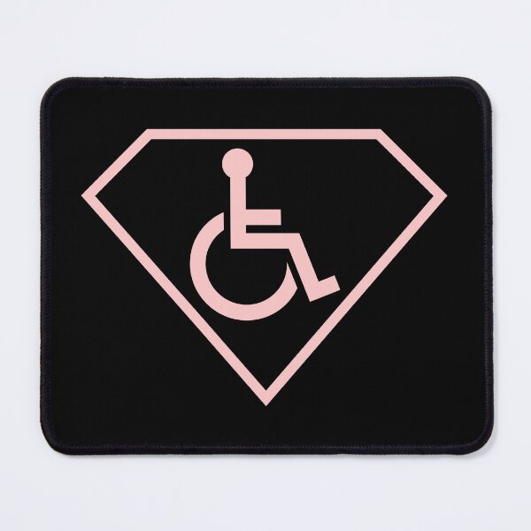 Item preview, Super Wheelchair pink designed and sold by Lence Printing.