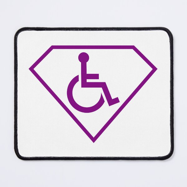 Item preview, Super Wheelchair purple designed and sold by Lence Printing.