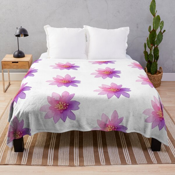 Item preview, Watercolor pink lotus flower designed and sold by Jayjaynaenae.