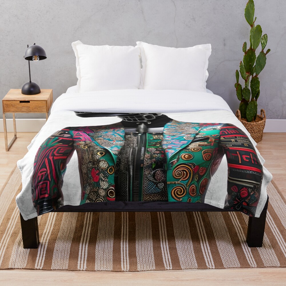Item preview, Throw Blanket designed and sold by DraftDuck.