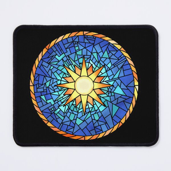 Item preview, Stained Glass Sun designed and sold by Kyra Thrilkill.