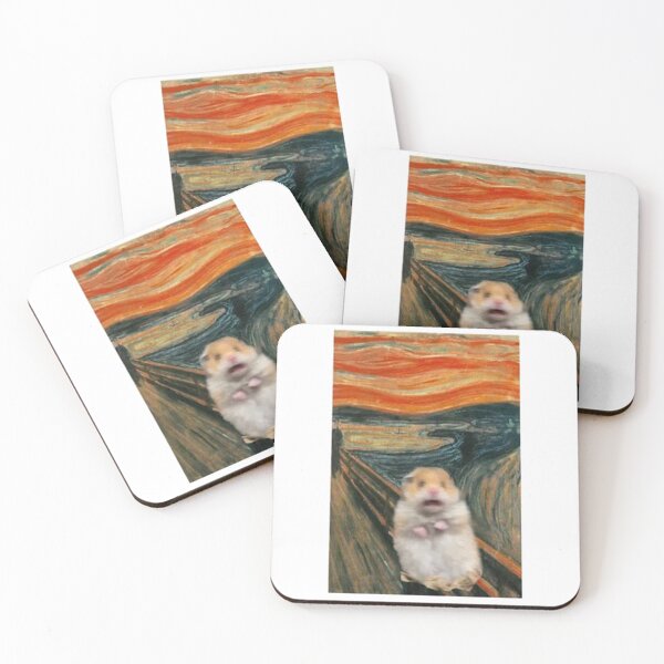 Item preview, Scared Hamster Meme designed and sold by williemegler.