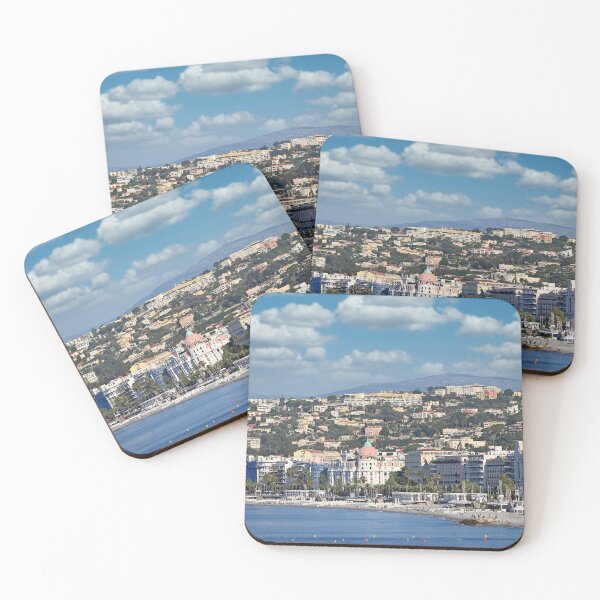 Item preview, Promenade des Anglais and beach in Nice France summertime designed and sold by goceris.