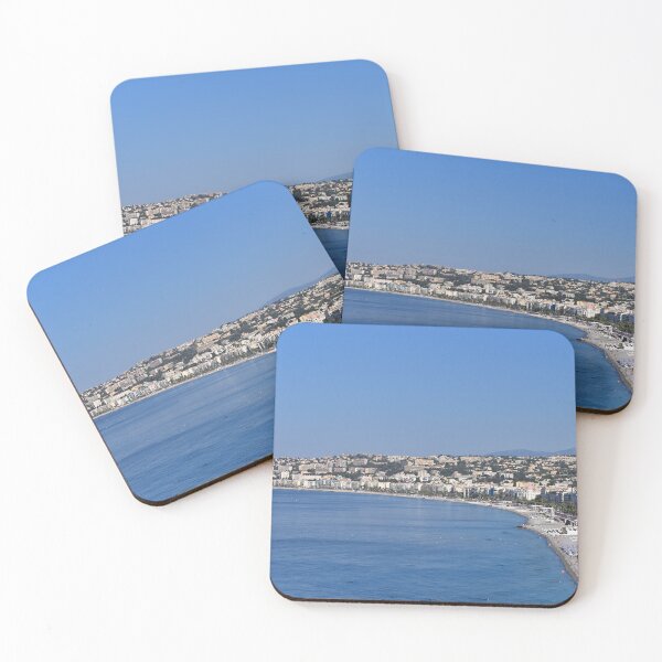 Item preview, Promenade des Anglais and beach in Nice summertime designed and sold by goceris.