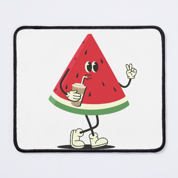 Item preview, Cute groove style watermelon slice  designed and sold by WonderworkLI.