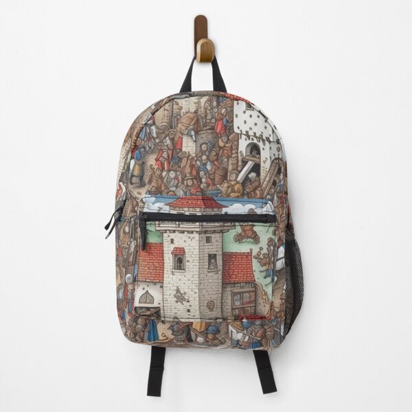 Item preview, Medieval Gathering in a Charming Castle Village designed and sold by JustArtDesign9.