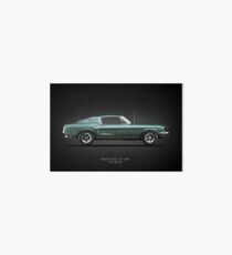 The Bullitt Mustang 390 GT Art Board