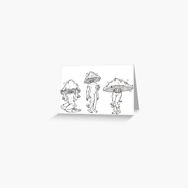 Mushy Head Greeting Card