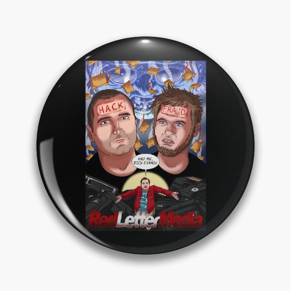 Item preview, Red Letter Media Hack Frauds designed and sold by zhurilotzh.