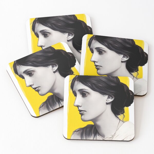 Item preview, English Writer Virginia Woolf illustration  designed and sold by Litstoy.