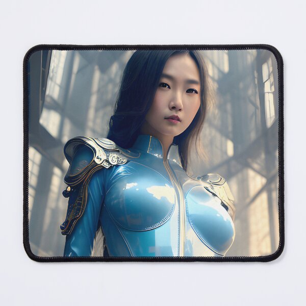 Item preview, Lovely Asian Cyberpunk Portrait - Cool Art designed and sold by joejiing.