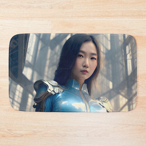 Item preview, Lovely Asian Cyberpunk Portrait - Cool Art designed and sold by joejiing.