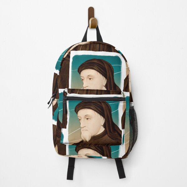 Item preview, English Poet Geoffrey Chaucer illustration designed and sold by Litstoy.