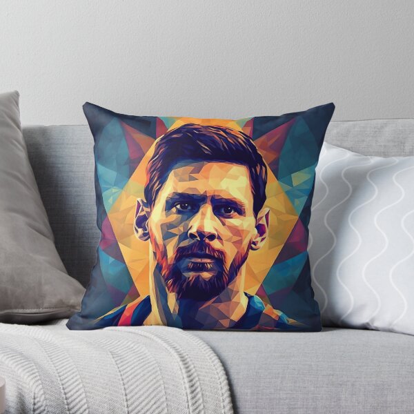 Pilgrim Argentine Soccer Player Messi XL Funny Pillow High-Quality, Super  Comfy & Fun Pillow Designs