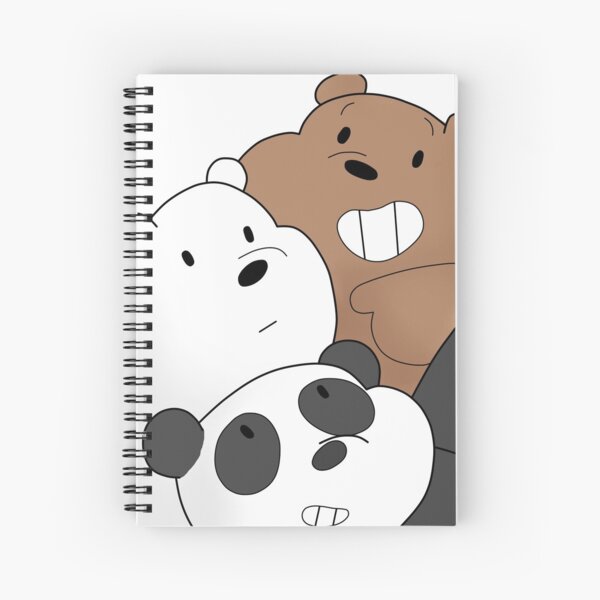 We bare Bears Cuaderno de espiral