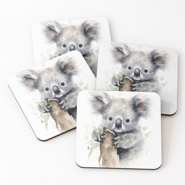 Item preview, Koala, Watercolour art designed and sold by DigitalDugong.