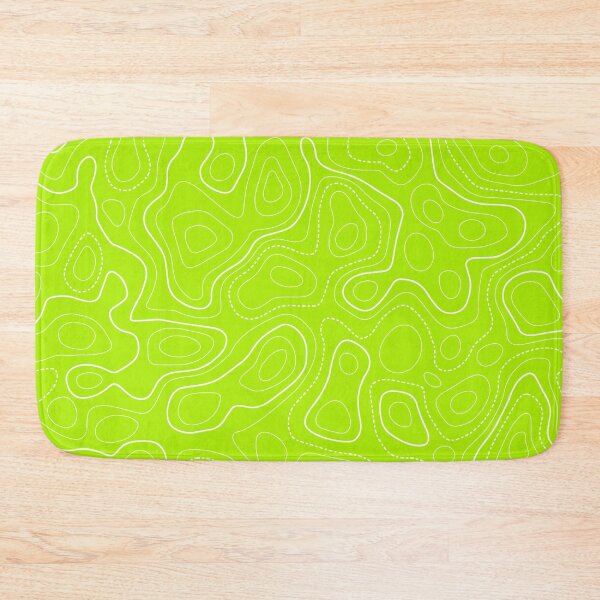 Item preview, Green Topographic Pattern. designed and sold by Aetherier.