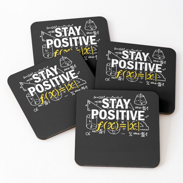 Item preview, Stay Positive Math Mathematics Teacher Student designed and sold by Pubi.