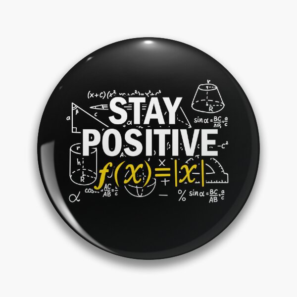 Item preview, Stay Positive Math Mathematics Teacher Student  designed and sold by Pubi.