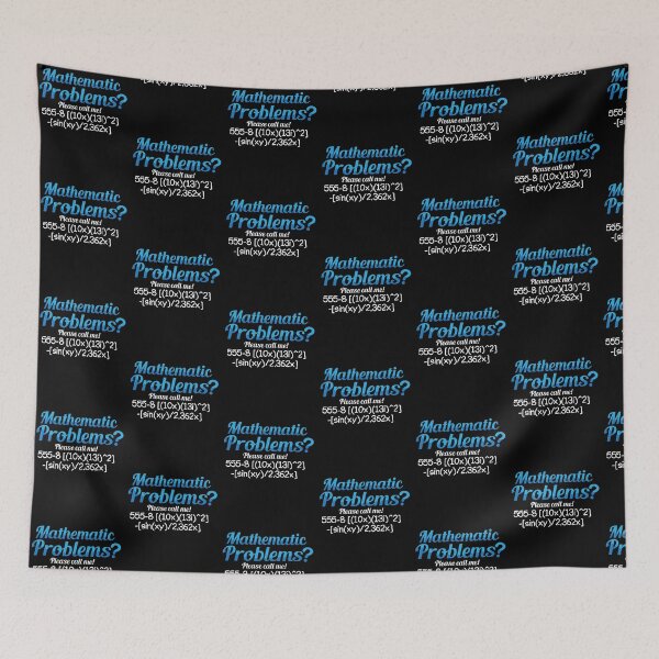 Item preview, Mathematics Problems Math Teacher Student Science designed and sold by Pubi.