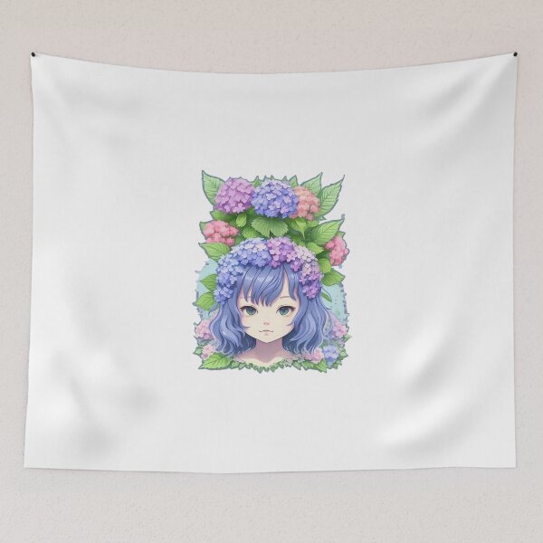 Item preview, Hydrangea girl designed and sold by mustaki88.